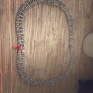 Vintage rhinestone belt